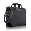 Solo Executive Vintage Slim Briefcase